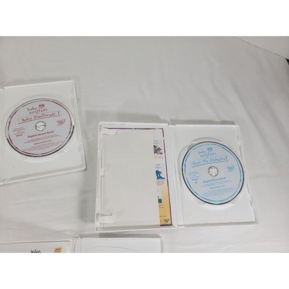 Lot of 5 Baby Einsteins DVD Lot Beethoven, Meet the Orchestra, Galileo, Da Vinci - Picture 8 of 9